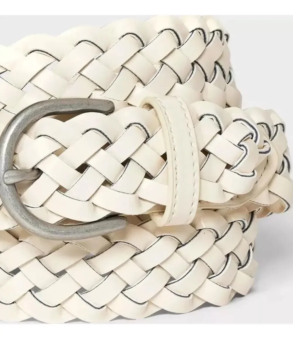 Women's Braid Belt - Universal Thread™ Cream XS